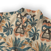 Retro Hibiscus Flowers Aloha Hawaii Shirt, Floral Hawaiian Button Up Shirt - The Palmix